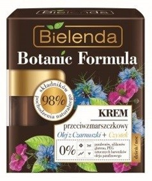 Bielenda Botanic Formula Olej z Czarnuszki + Czystek Krem przeciwzmarszczkowy dzień/ noc 50ml
