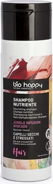 BioHappy Odżywczy szampon do włosów Jungle Infusion Awokado 200ml
