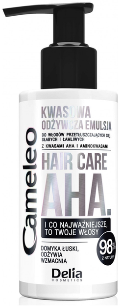 Delia Cameleo Hair Care AHA. kwasowa odżywcza emulsja 150ml