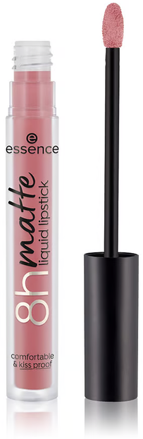 Essence 8h Matte Liquid Lipstick pomadka w płynie 04 Rosy Nude 2,5ml
