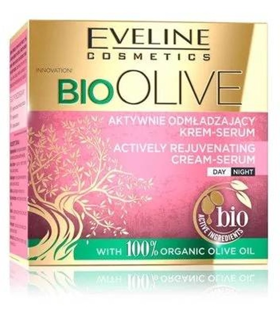 Eveline Cosmetics BioOlive krem-serum Odmładzający 50ml