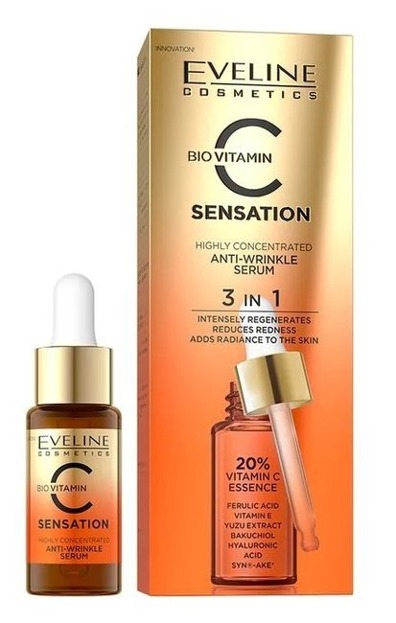 Eveline Cosmetics C-SENSATION Silnie odmładzające serum przeciwzmarszczkowe 18ml