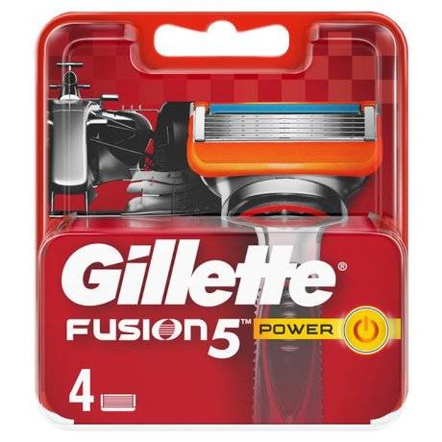 Gillette Fusion Power Wkłady do maszynek 4 sztuki