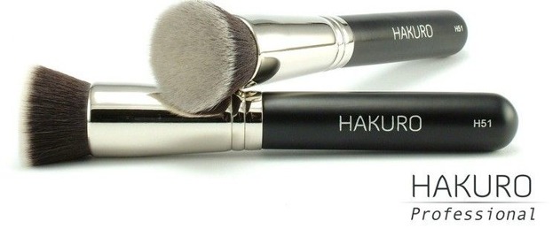 Hakuro H51 - Pędzel do płynnych podkładów i kosmetyków mineralnych