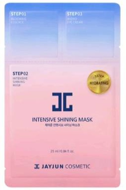 JAYJUN Intensive Shining Mask 3-step 3 etapowa maska rozjaśniająca