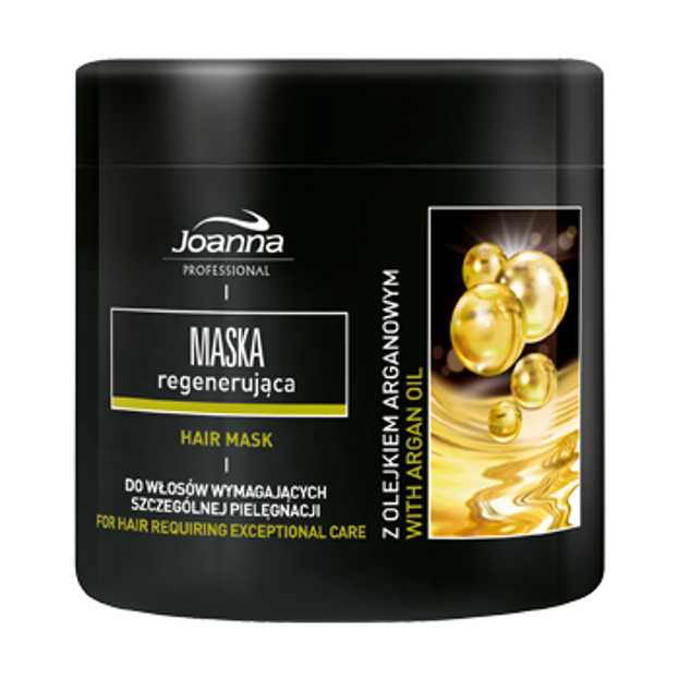 Joanna PRO Maska regenerująca z olejkiem arganowym, 500 g