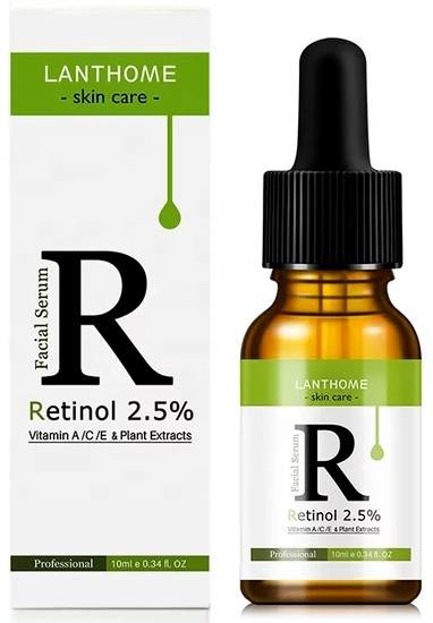 LANTHOME serum Retinol 2,5% wit.C serum z retinolem i witaminami10ml