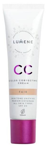 Lumene CC Color Correcting Cream Podkład w kremie 7w1 SPF20 - FAIR 30ml
