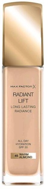 Max Factor Radiant Lift Długotrwały podkład rozświetlająco-nawilżający 45 Warm Almond