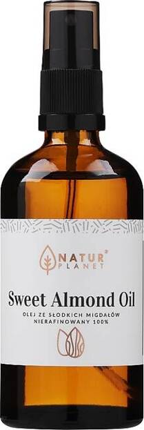 Natur Planet Sweet Almond Oil Olej ze słodkich migdałów 100% 100ml