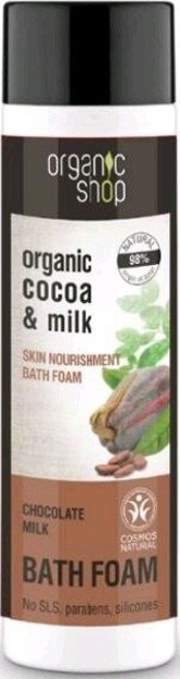 Organicy Shop Piana do kąpieli czekoladowa 500ml