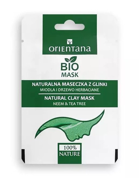 Orientana Maska z glinki Miodla i Drzewo Herbaciane 10ml