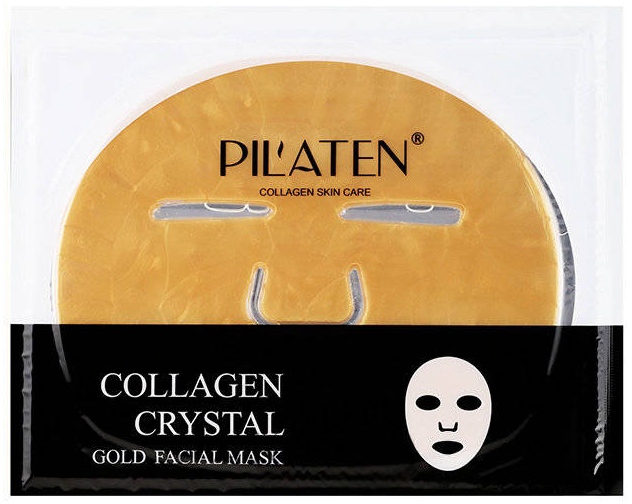 Pilaten Collagen Crystal Gold Facial Mask kolagenowa maska do twarzy