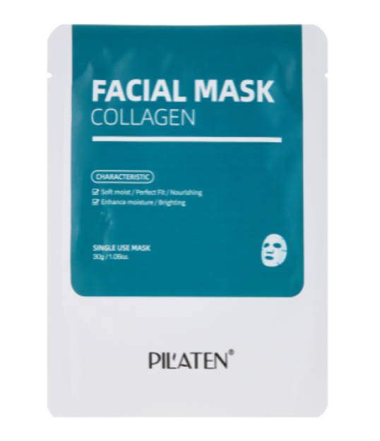 Pilaten Facial Mask Collagen Kolagenowa maska do twarzy 30g 