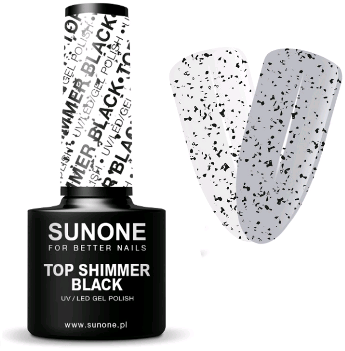 SunOne Top Shimmer Black top hybrydowy 5g