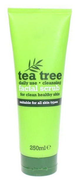 Tea Tree Facial Scrub Peeling do twarzy z wyciągiem z drzewa herbacianego, 250 ml