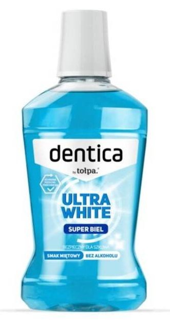 Tołpa Dentica White Fresh Mouthwash - Płyn do płukania jamy ustnej, 500 ml