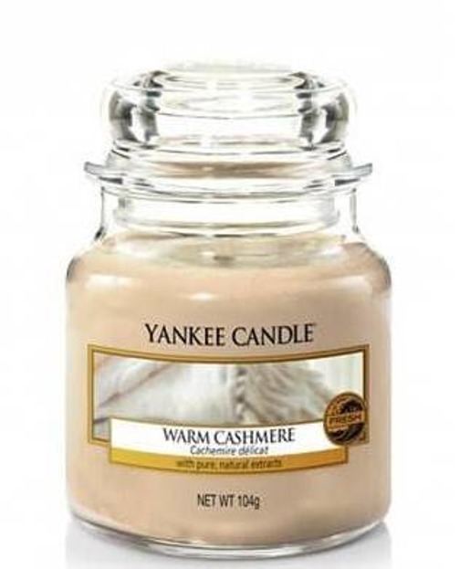 Yankee Candle Słoik mały Warm Cashmere 104g