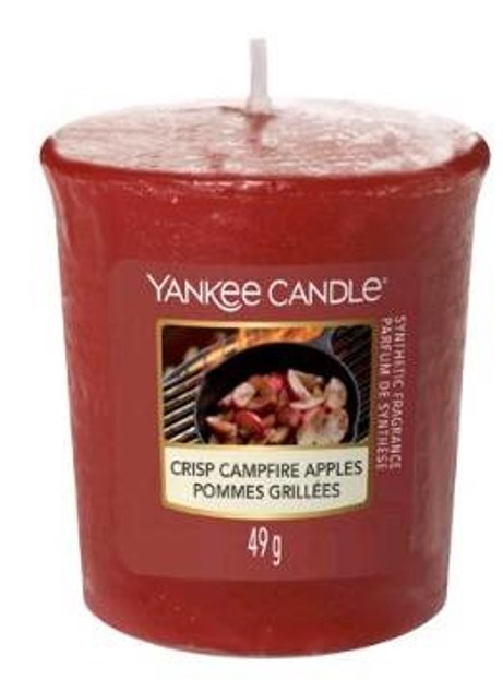 Yankee Candle Świeca zapachowa votive Crisp Campfire Apples 49g