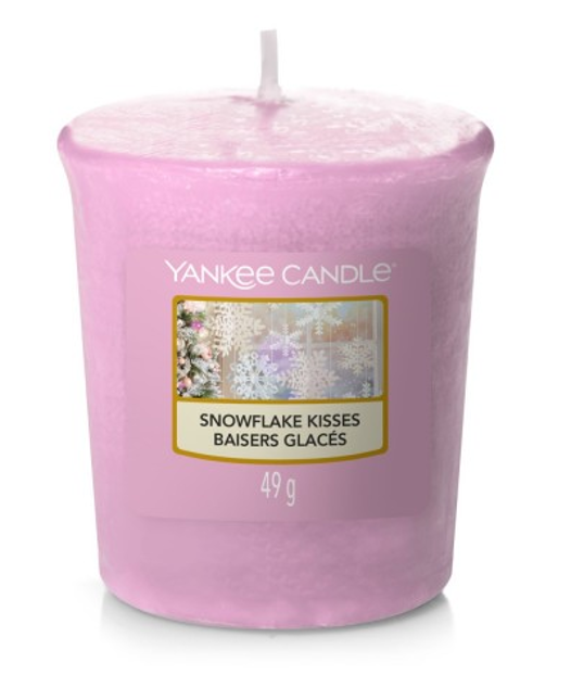 Yankee Candle Świeca zapachowa votive Snowflake Kisses 49g