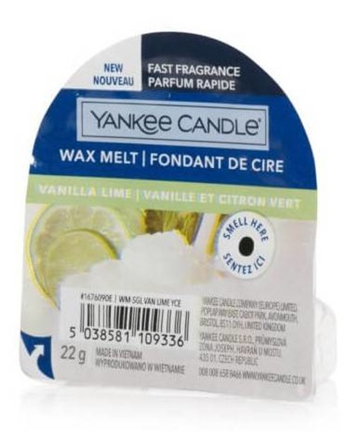 Yankee Candle wosk NEW Vanilla Lime 22g