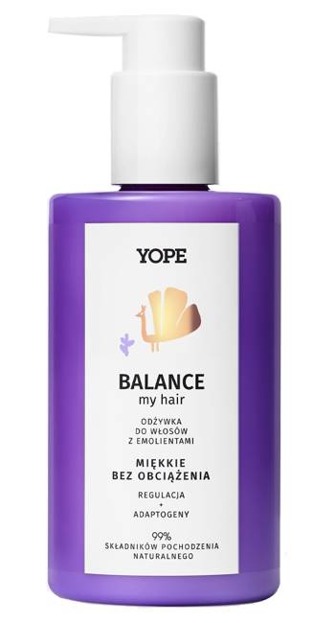 Yope Balance My Hair odżywka do włosów z emolientami 300ml